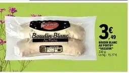 E.Leclerc VASSEUR Boudin blanc au porto offre