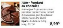 Thiriet Fondant au chocolat offre