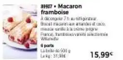 Thiriet Macaron framboise offre