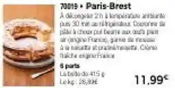 Thiriet Paris brest offre