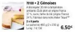 Thiriet 2 Génoises offre