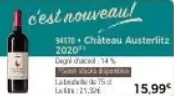 Thiriet Château Austerlitz 2020 offre