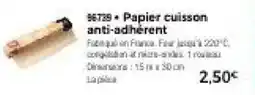 Thiriet Papier cuisson anti-adhérent offre