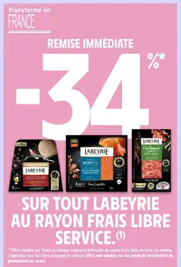 Intermarché Express Sur tout labeyrie au rayon frais libre service offre