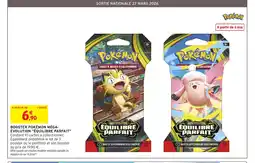 Intermarché Express Booster pokémon méga- evolution équilibre parfait offre