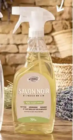 Stokomani Spray savon noir à l'huile de lin offre