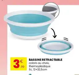 Stokomani Bassine retractable offre