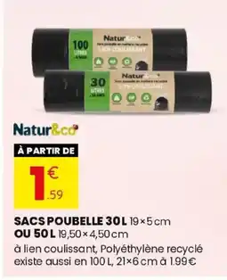 Stokomani Sacs poubelle offre