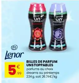 Stokomani LENOR Billes de parfum unstoppables offre