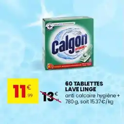 Stokomani 60 tablettes lave linge offre