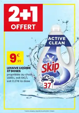 Stokomani Lessive liquide 37 doses offre