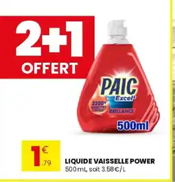 Stokomani Liquide vaisselle power offre