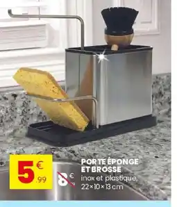 Stokomani Porte éponge et brosse offre