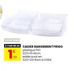 Stokomani Casier rangement frigo offre