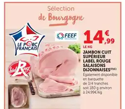 Bi1 Jambon cuit supérieur label rouge salaisons offre