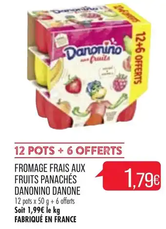 Match Fromage frais aux fruits panachés offre