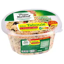 Auchan Martinet taboulé au poulet rôti martinet offre