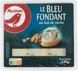 Auchan Auchan le bleu fondant auchan offre