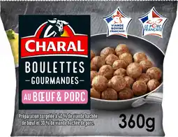 Auchan Charal boulettes gourmandes bœuf & porc charal offre