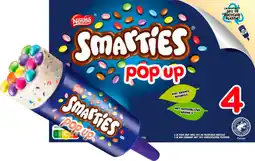 Auchan Nestle glaces pop up smarties nestlé offre