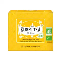 Auchan Kusmi tea thé bb detox bio kusmi tea offre