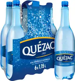 Auchan Quezac quézac eau minérale gazeuse offre