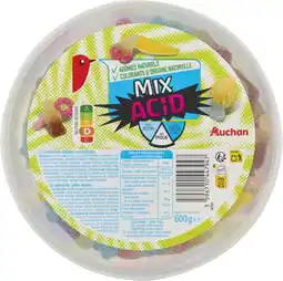 Auchan Auchan bonbons mix acide tubo auchan offre