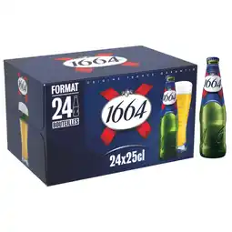 Auchan 1664 bière blonde 1664 offre