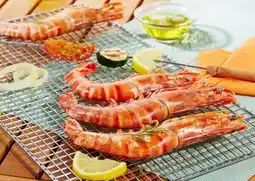 Auchan Sans marque gambas rouges d'argentine sauvages entières crues congelées offre