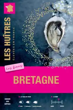 Auchan Sans marque huîtres creuses fines de bretagne offre