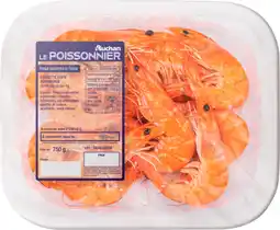 Auchan Auchan gambas entières cuites réfrigérées offre