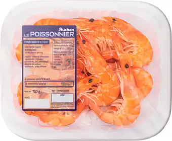 Auchan Auchan gambas entières cuites réfrigérées offre