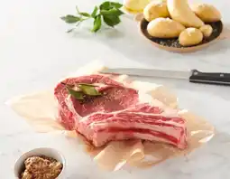 Auchan Sans marque viande bovine : côte*** avec os offre