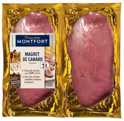 Auchan Sans marque magrets de canard maison montfort offre
