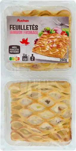 Auchan Auchan feuilletés jambon fromage auchan offre
