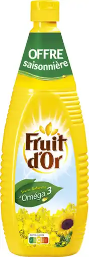 Auchan Fruit d'or huile fruit d'or lesieur offre