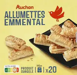 Auchan Auchan allumettes emmental surgelées auchan offre