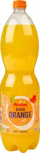 Auchan Auchan soda orange auchan offre
