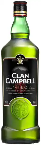Auchan Clan campbell whisky clan campbell offre