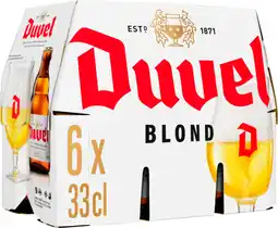Auchan Duvel bière blonde duvel offre