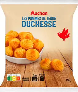 Auchan Auchan pommes de terre duchesse surgelées auchan offre