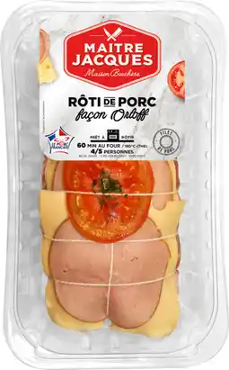 Auchan Supermarché Maitre jacques rôti de porc maître jacques offre