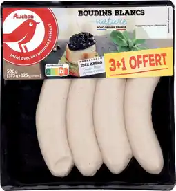 Auchan Supermarché Auchan boudins blancs nature auchan offre
