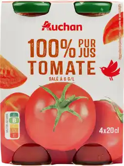 Auchan Supermarché Auchan pur jus de tomate auchan offre