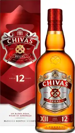 Auchan Supermarché Chivas whisky chivas 12 ans offre
