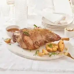 Auchan Supermarché Sans marque gigot d'agneau *** à rôtir avec os congelé offre