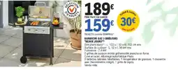 E.Leclerc Brico BARBECUE GAZ 3 BRÛLEURS BEAUX JOURS offre