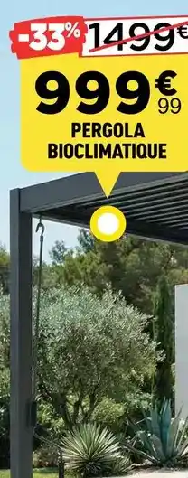 Centrakor Pergola bioclimatique offre