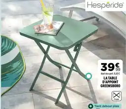 Centrakor La table d'appoint greensboro offre