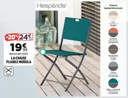 Centrakor Canard - la chaise pliable modula offre